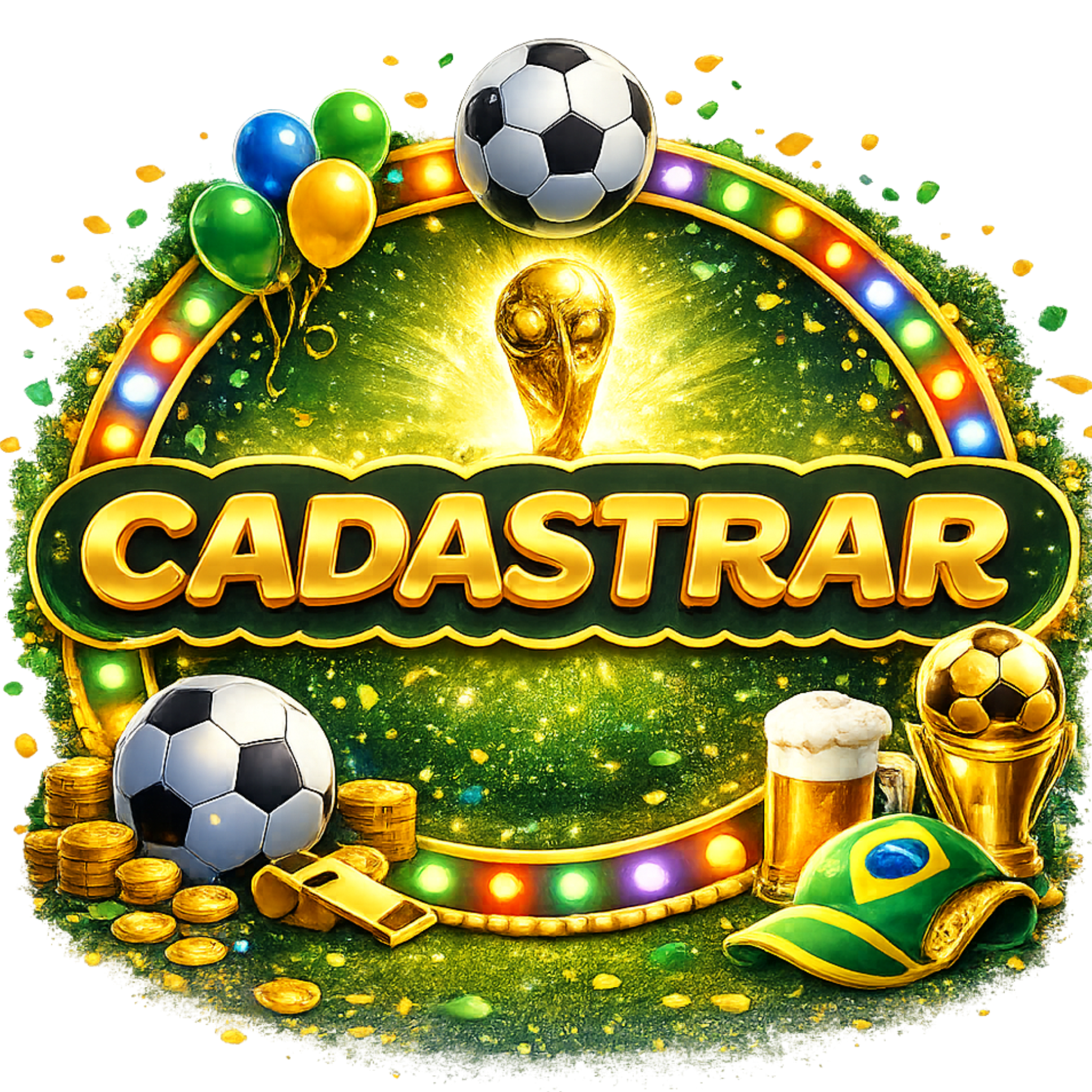 Botão de jogar/cadastrar